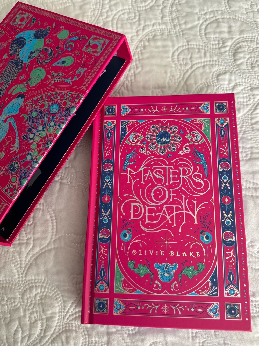 Masters of death by Olivie Blake Bookish Box special edition